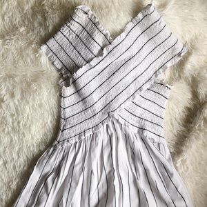 Wrap baby doll blouse